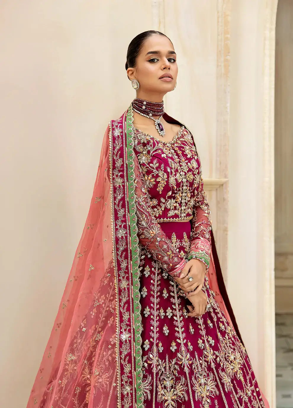 Gulaal | Wedding Formals | Ashmiza GL-WS-23V1-36 - Official Gulaal - Agha Fabrics UK