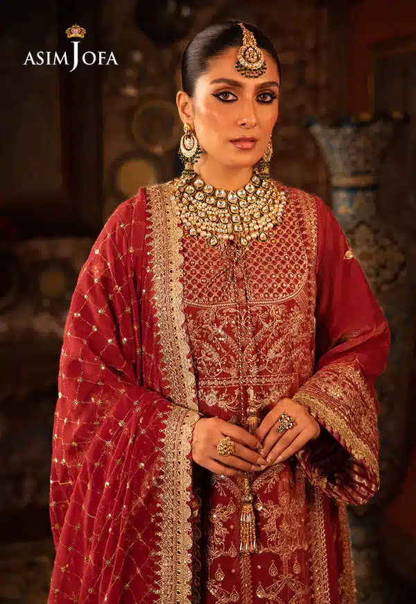 Asim Jofa | Makhmal Wedding Velvet 23 | AJMM-10 - Official Asim Jofa - Agha Fabrics UK
