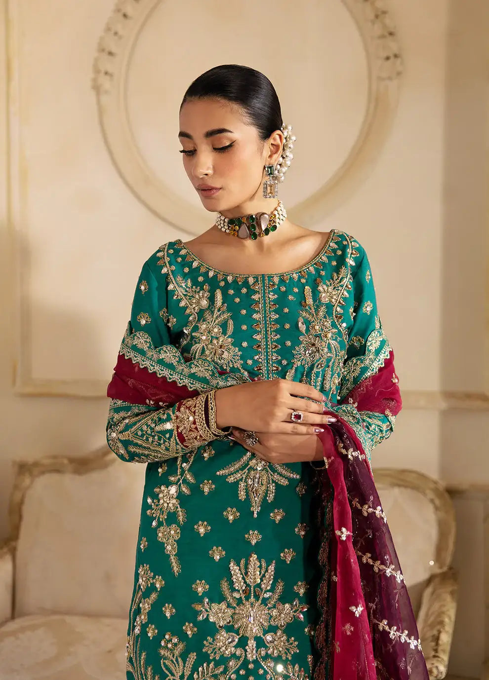 Gulaal | Wedding Formals | Amirah GL-WS-23V1-40 - Official Gulaal - Agha Fabrics UK