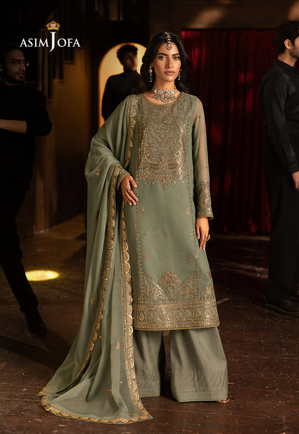 Asim Jofa | Festive Collection 25 | AJLF-07 - Official Asim Jofa - Agha Fabrics UK