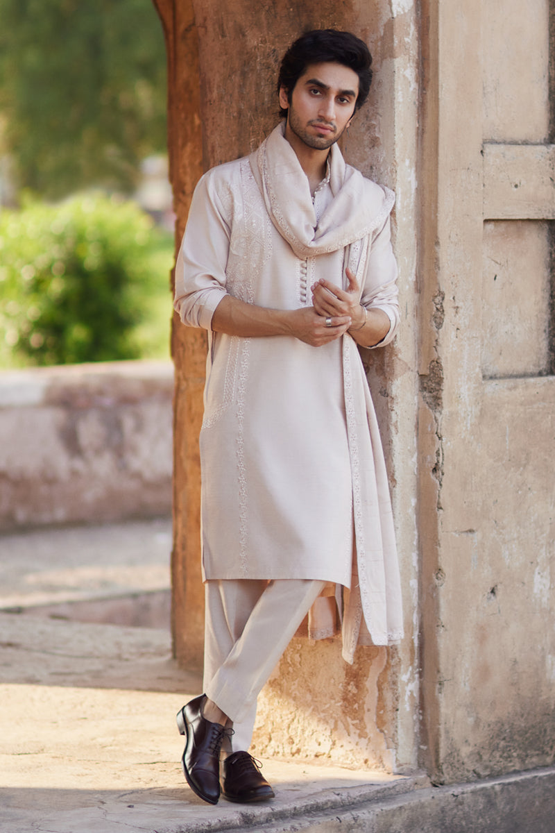 Pakistani Menswear | Qalamkar | BQ-04 - Official Qalamkar - Agha Fabrics UK