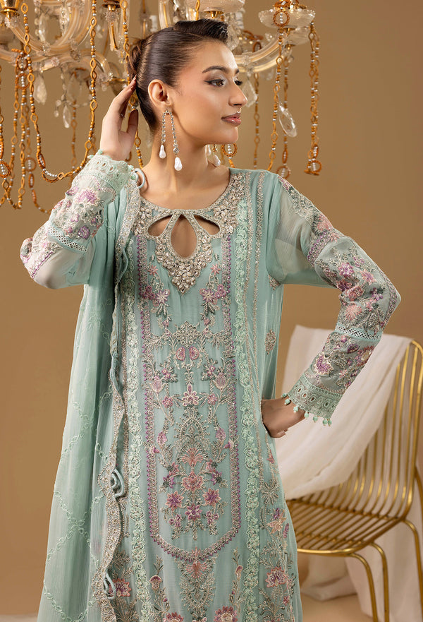 Adans Libas | Chiffon 25 | 7587 E - Official Adans Libas - Agha Fabrics UK