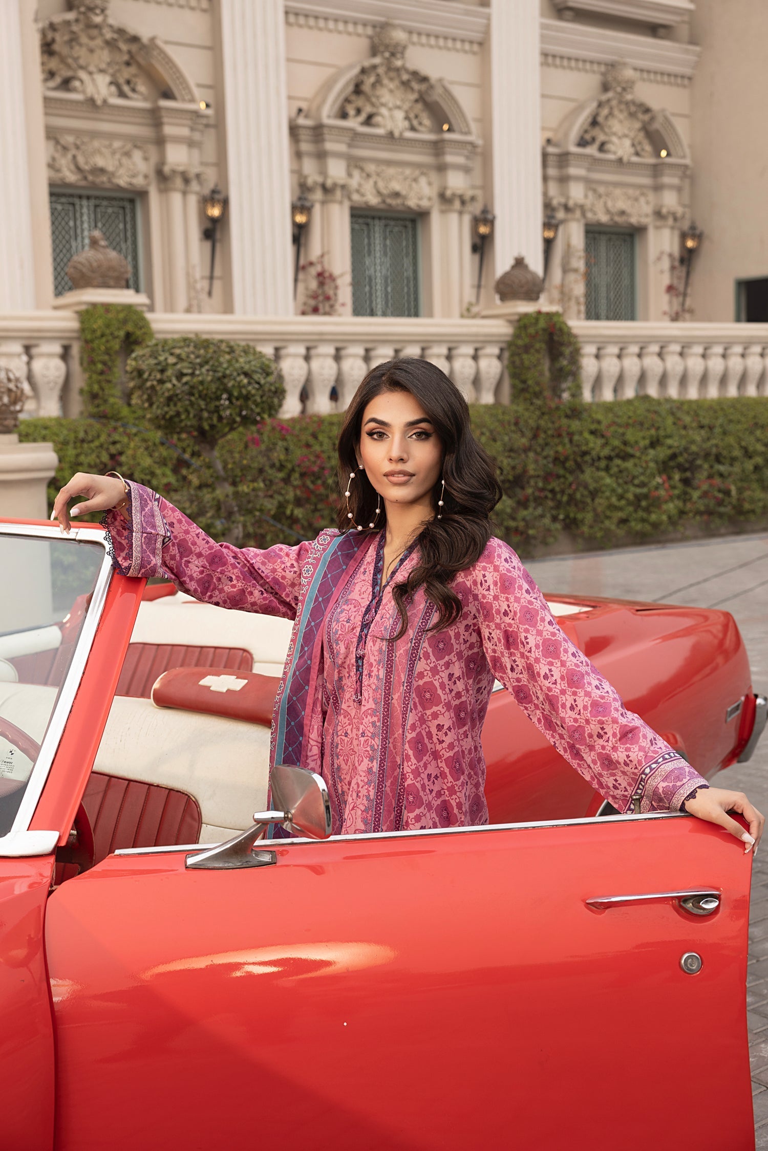 LSM | Embroidered and Printed Lawn | LG-RL-0166