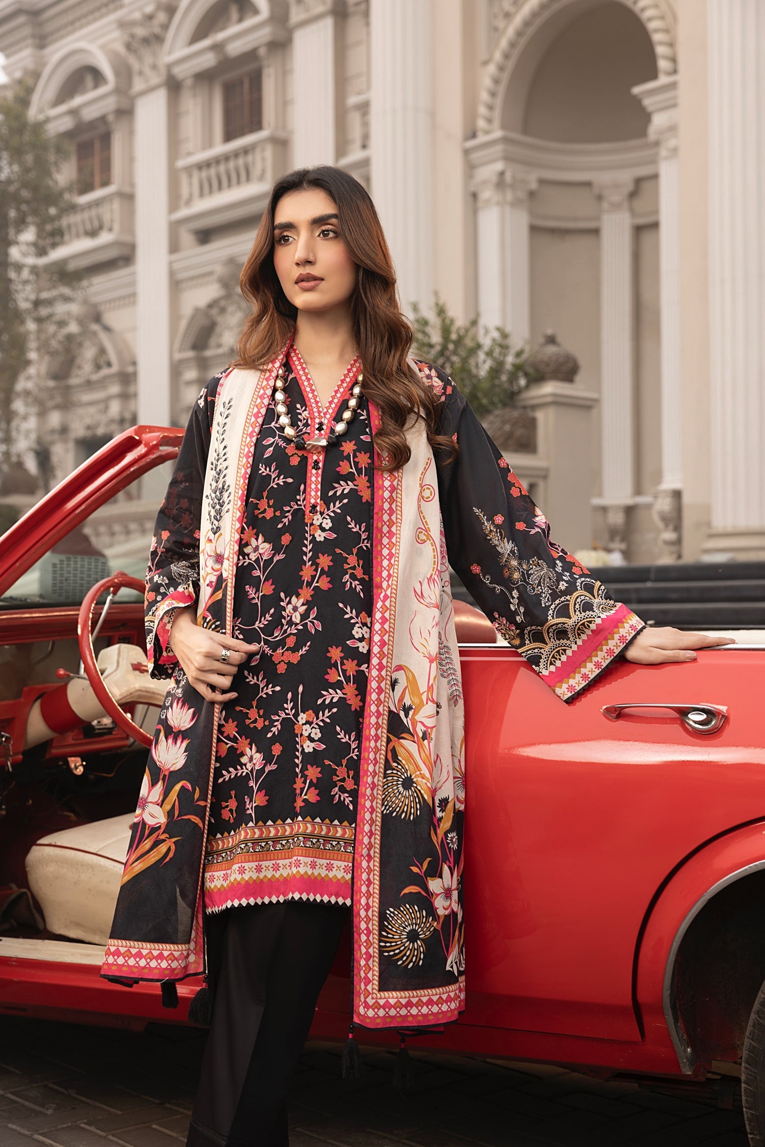 LSM | Embroidered and Printed Lawn | LG-RL-0167