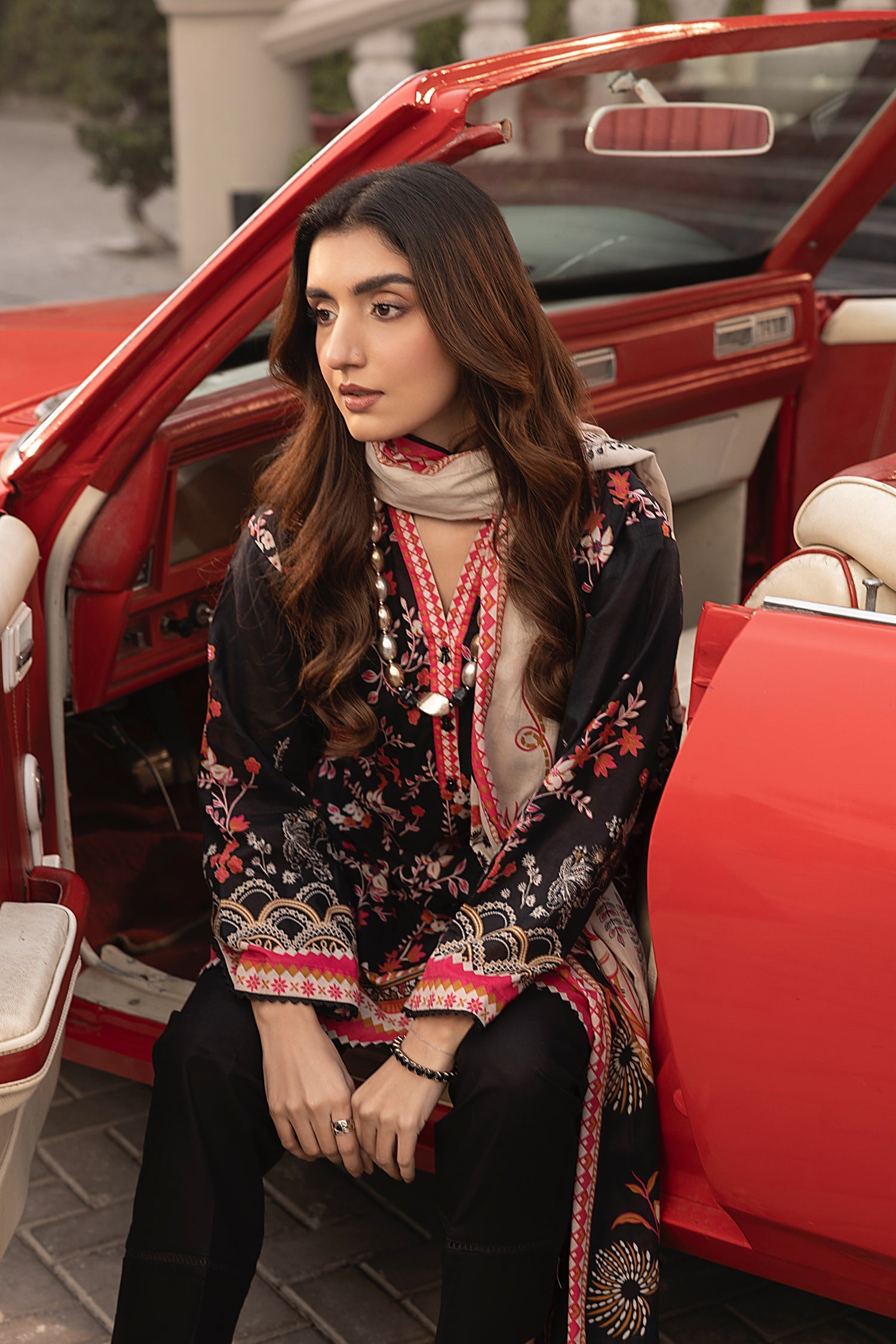 LSM | Embroidered and Printed Lawn | LG-RL-0167