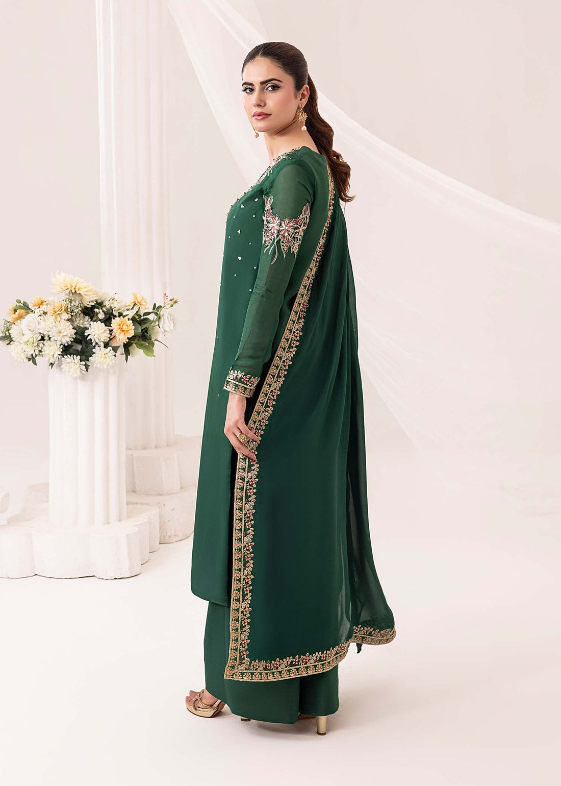 Jamnii | Silk Ivy | Emerald
