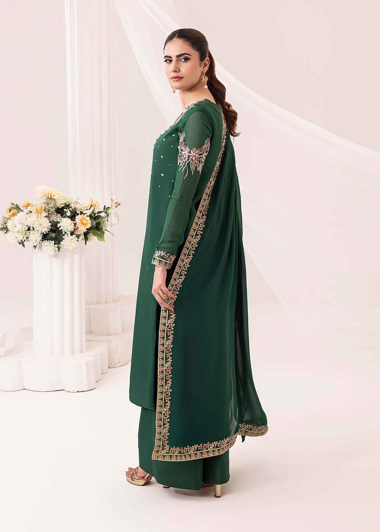 Jamnii | Silk Ivy | Emerald
