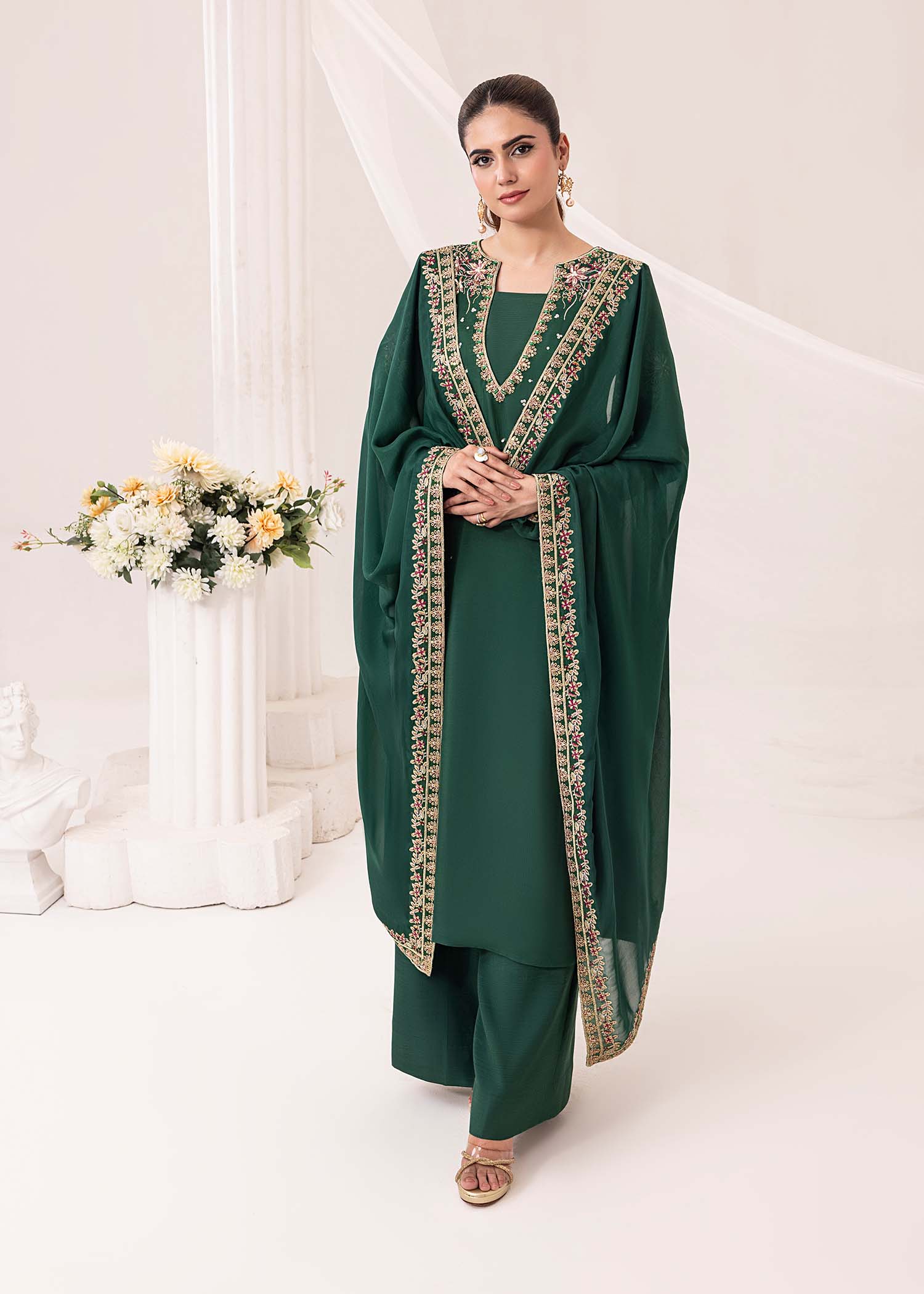 Jamnii | Silk Ivy | Emerald