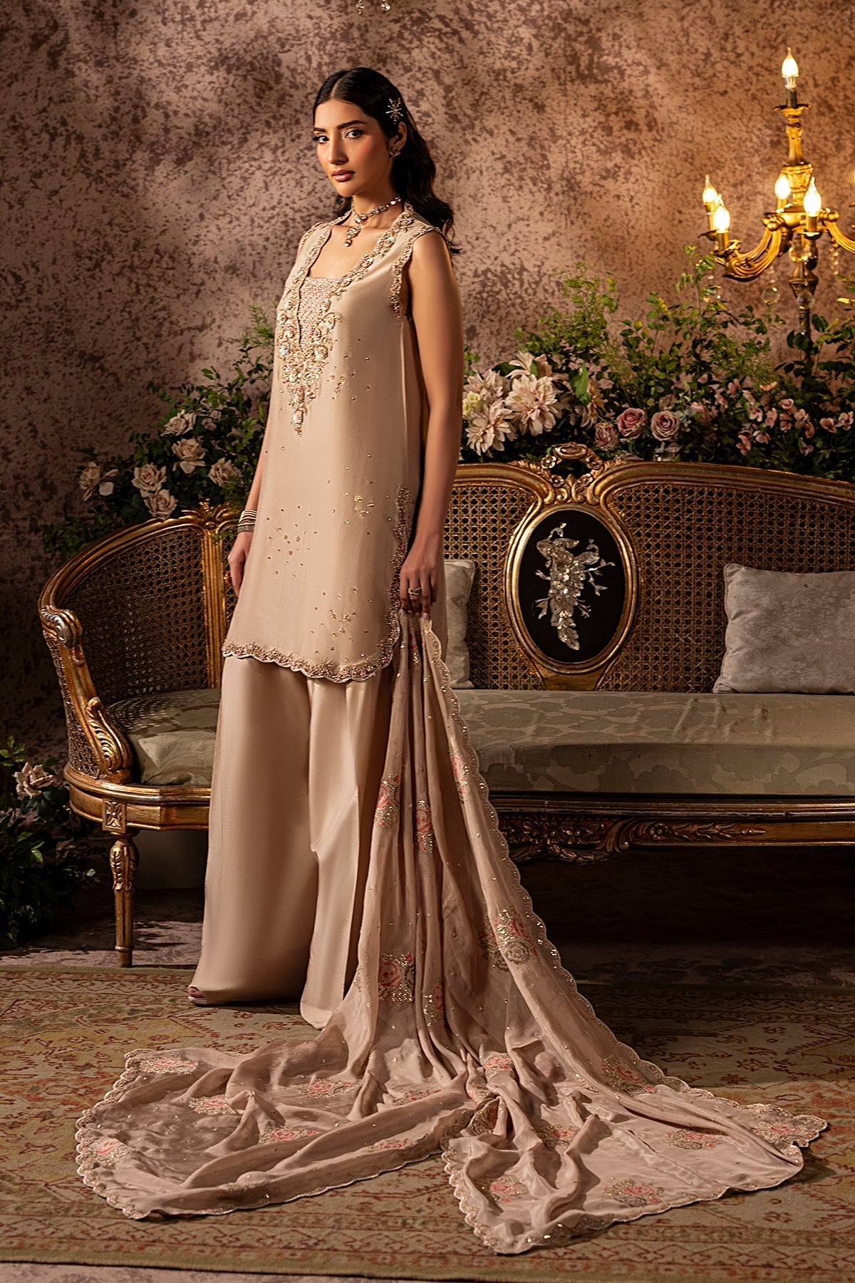 Mina Kashif | Loona Lawn 25 | Garnet