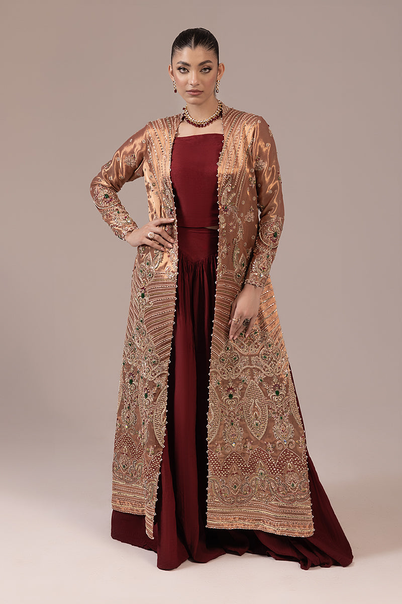 Malook | Mahrosh Luxury Formals | Cinnamon