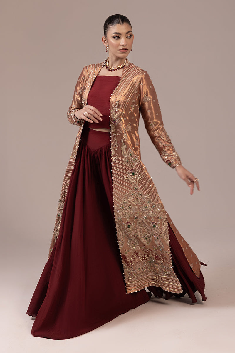 Malook | Mahrosh Luxury Formals | Cinnamon