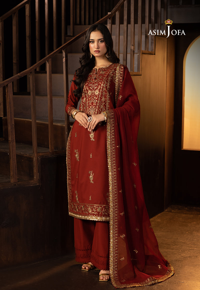 Asim Jofa | Festive Collection 25 | AJLLF-18 - Official Asim Jofa - Agha Fabrics UK