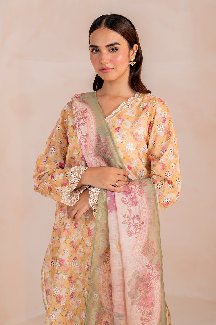 Braoque | Luxury Pret 24 | LAWN UF-709 - Official Baroque - Agha Fabrics UK