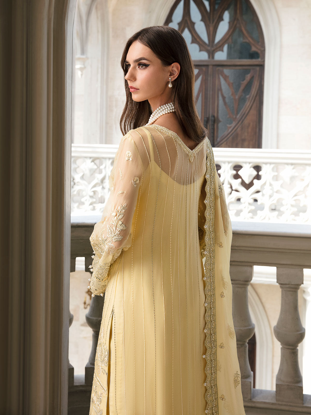 Gulaal | Embroidered Chiffon | SAHAR 04 - Official Gulaal - Agha Fabrics UK