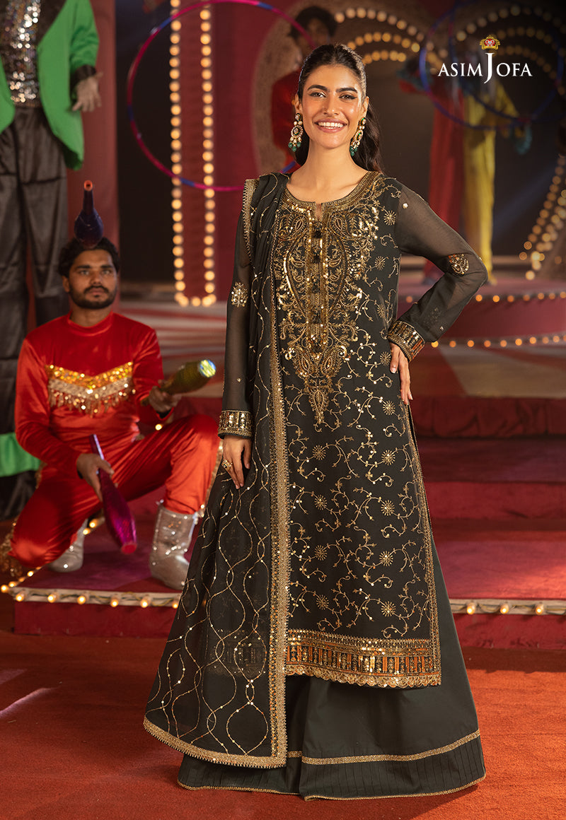 Asim Jofa | Festive Collection 25 | AJLLF-02 - Official Asim Jofa - Agha Fabrics UK