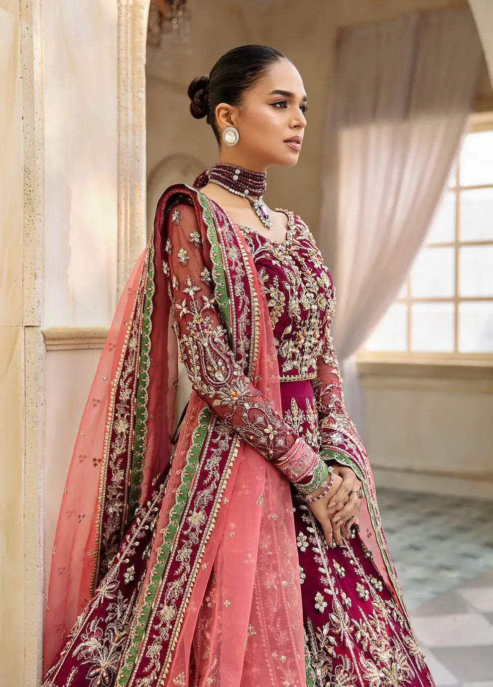 Gulaal | Wedding Formals | Ashmiza GL-WS-23V1-36 - Official Gulaal - Agha Fabrics UK