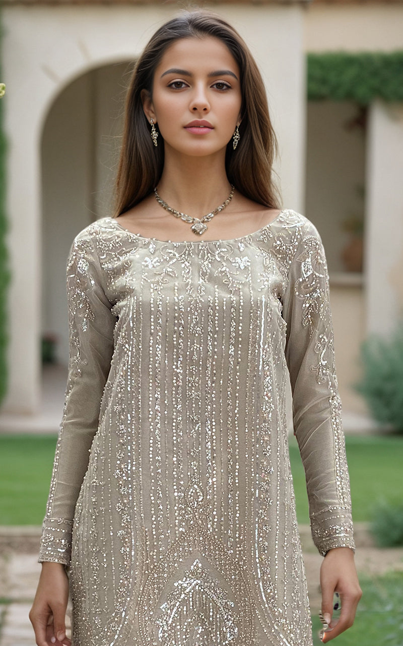 Threads and Motifs | Formal Dresses 25 | Embroidered Shirt With Trouser