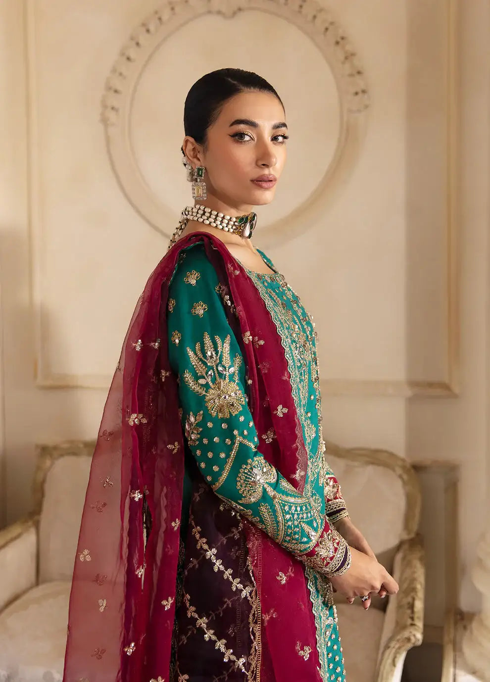 Gulaal | Wedding Formals | Amirah GL-WS-23V1-40 - Official Gulaal - Agha Fabrics UK