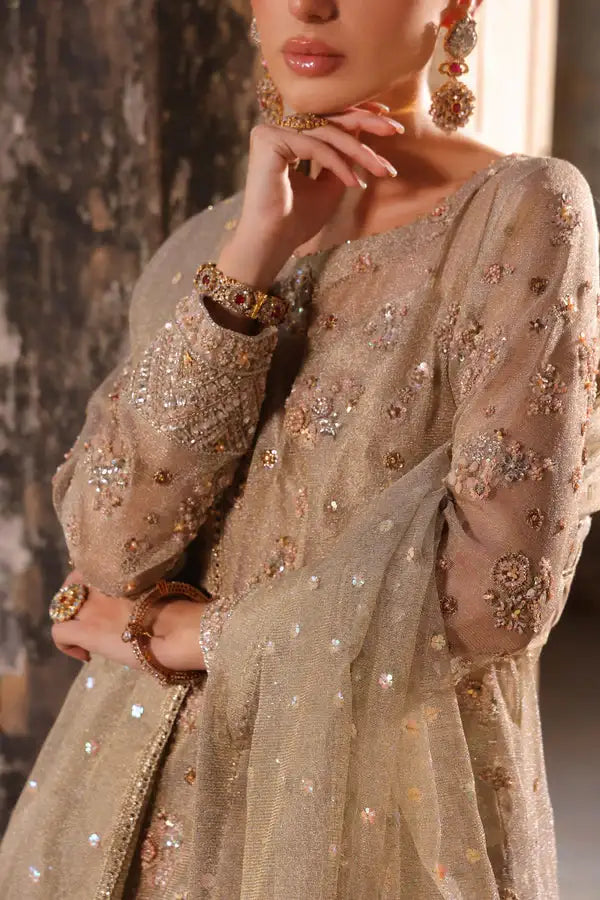 Wahaj M Khan | Banno Wedding Formals | Ivory Elan Bano Outfit