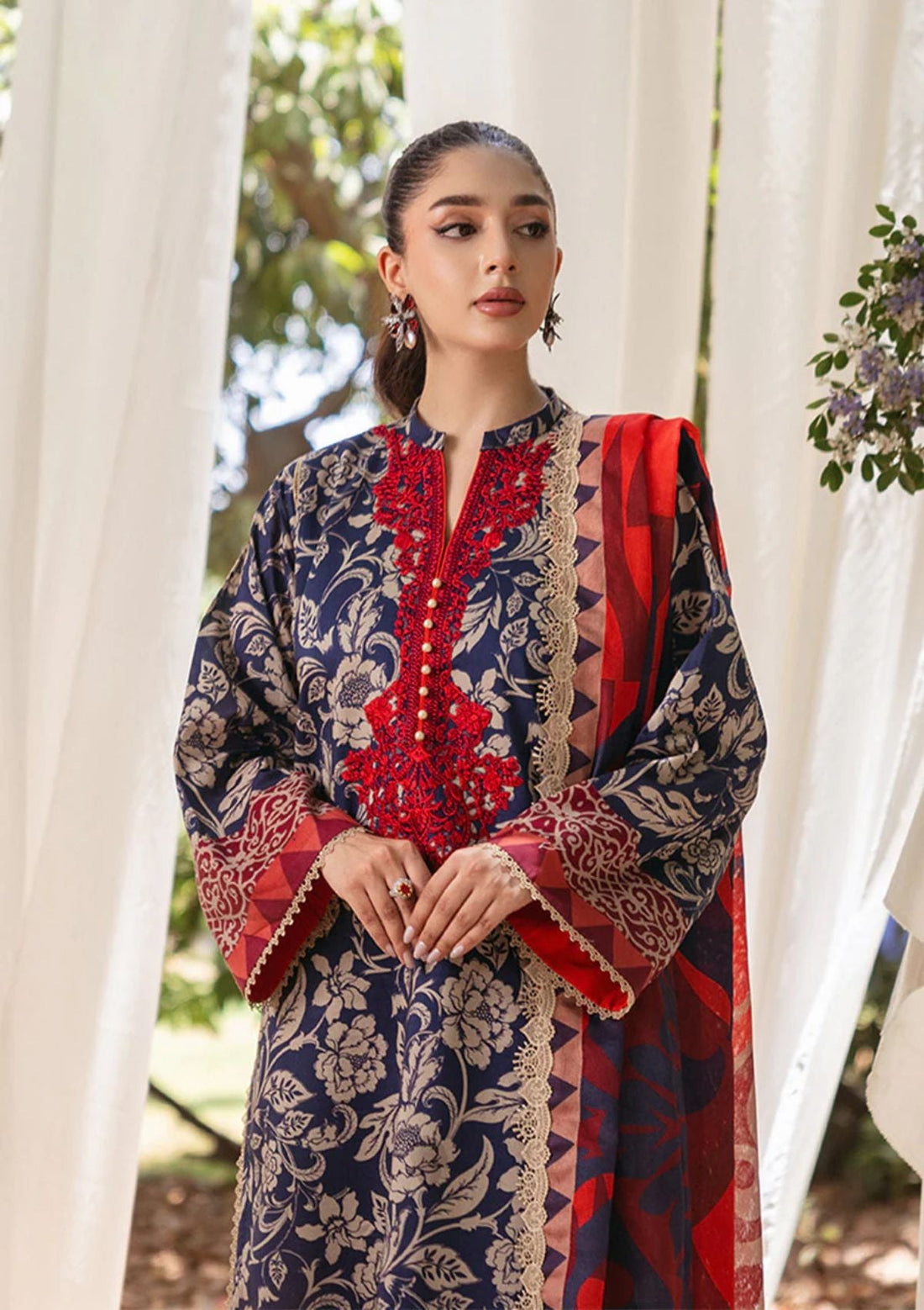 Lawn Collection - Zainab Chottani - Tahra Lawn 24 - ZCT24#7A