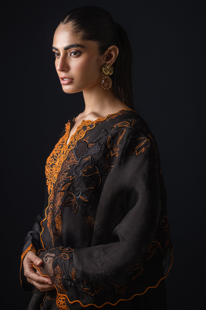 Sana Abbas | Luxury Pret | Obsidian - Official Sana Abbas - Agha Fabrics UK