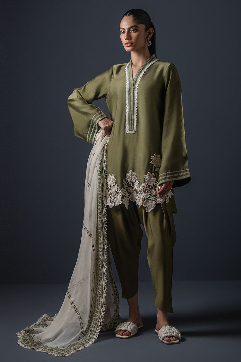 Sana Abbas | Luxury Pret | Peridot - Official Sana Abbas - Agha Fabrics UK
