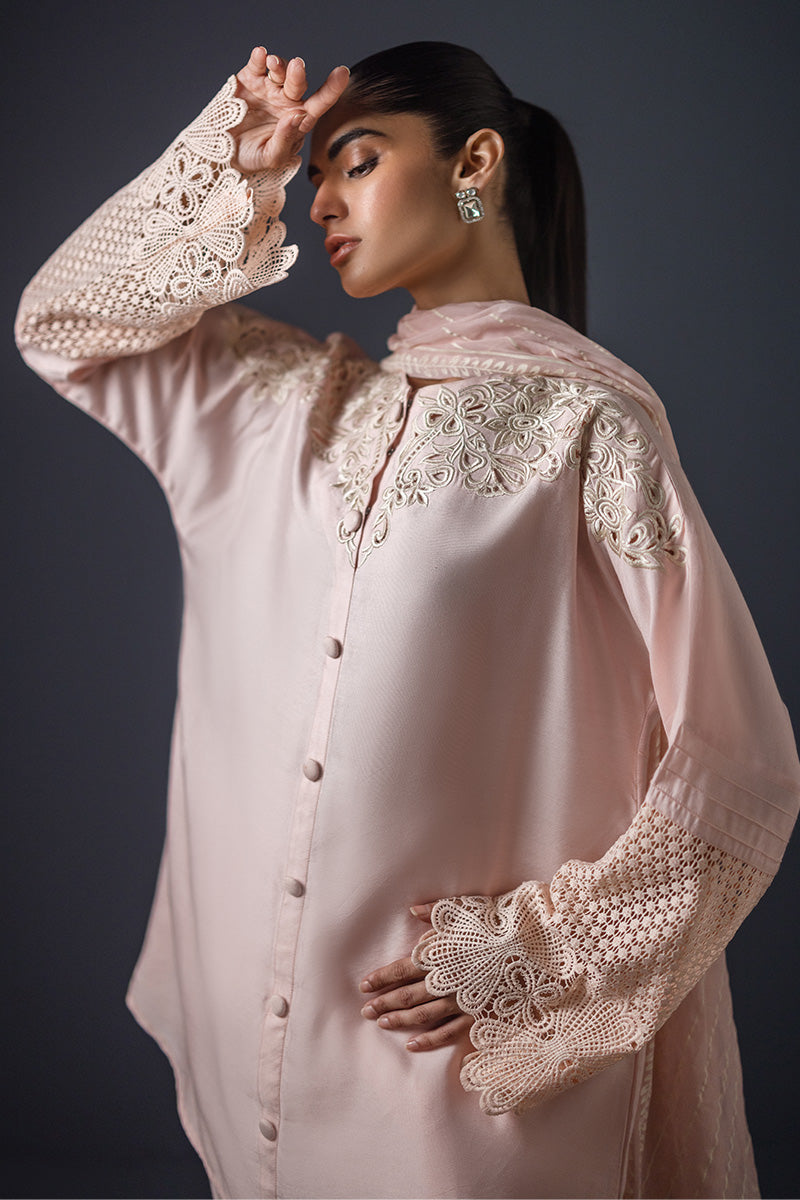 Sana Abbas | Luxury Pret | Pink Calcite - Official Sana Abbas - Agha Fabrics UK