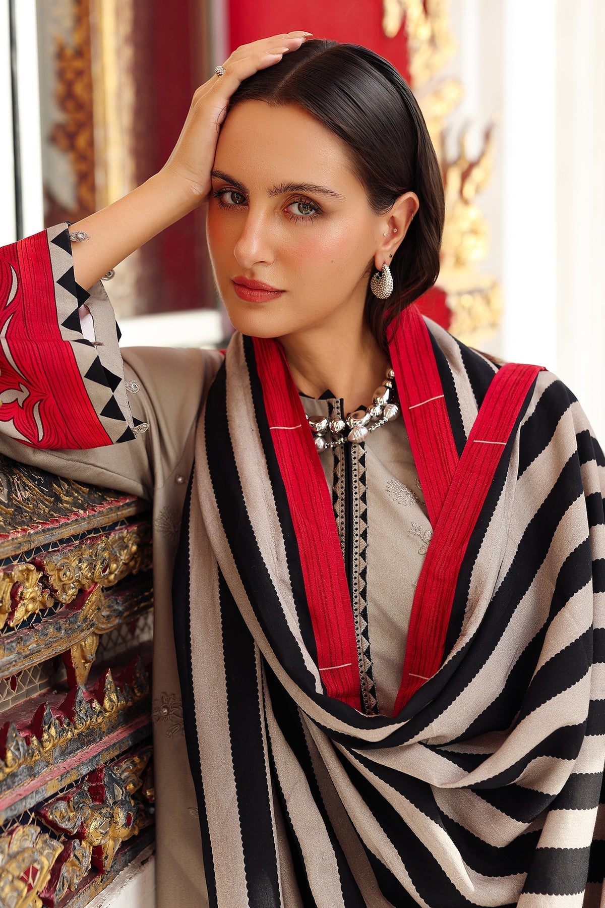 Charizma | Aniq Winter 2025 | ANW6-08 - Official Charzima - Agha Fabrics UK