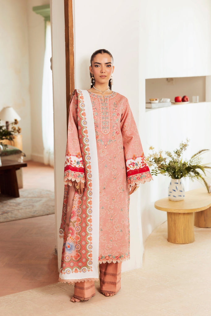 Rajbari | Nissa Marina Premium 25 | Nissa Marina Premium 3 pc. 12 - Official Rajbari - Agha Fabrics UK