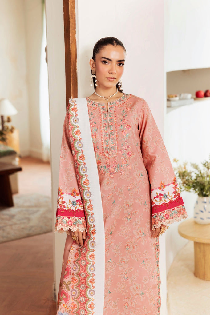 Rajbari | Nissa Marina Premium 25 | Nissa Marina Premium 3 pc. 12 - Official Rajbari - Agha Fabrics UK