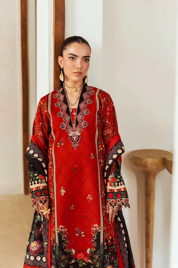 Rajbari | Nissa Marina Premium 25 | Nissa Marina Premium 3 pc. 09 - Official Rajbari - Agha Fabrics UK