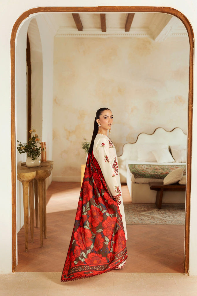 Rajbari | Nissa Marina Premium 25 | Nissa Marina Premium 3 pc. 01 - Official Rajbari - Agha Fabrics UK