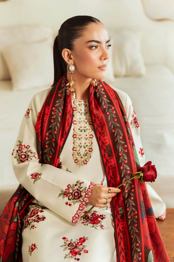 Rajbari | Nissa Marina Premium 25 | Nissa Marina Premium 3 pc. 01 - Official Rajbari - Agha Fabrics UK