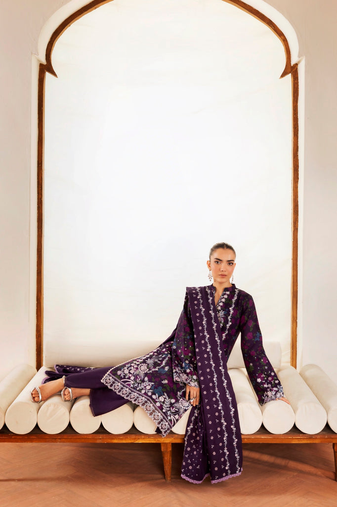 Rajbari | Nissa Marina Premium 25 | Nissa Marina Premium 3 pc. 07 - Official Rajbari - Agha Fabrics UK