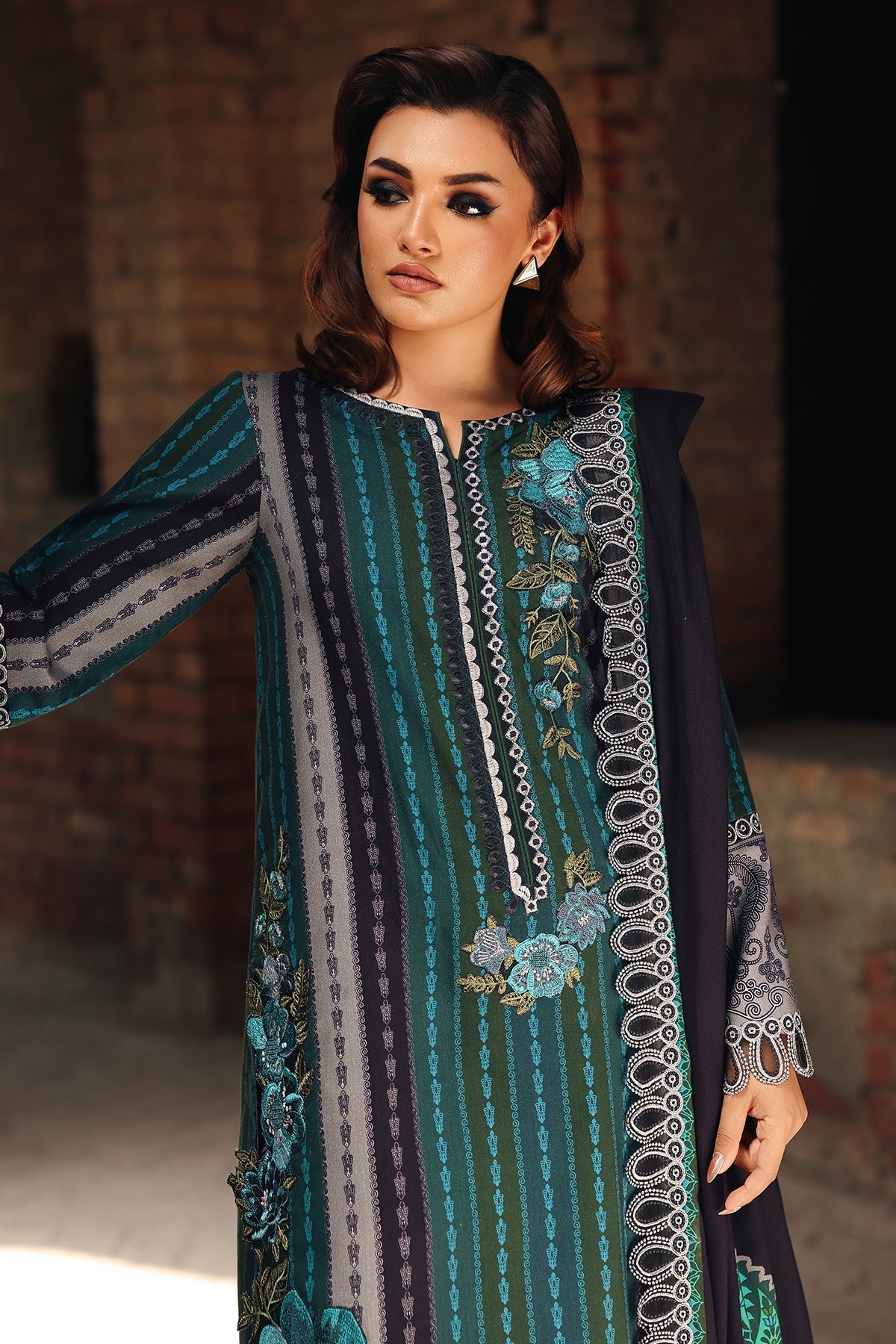Charizma | Combination Winter 25 | CCW6-12 - Official Charzima - Agha Fabrics UK