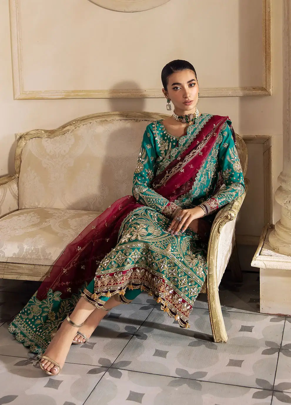 Gulaal | Wedding Formals | Amirah GL-WS-23V1-40 - Official Gulaal - Agha Fabrics UK
