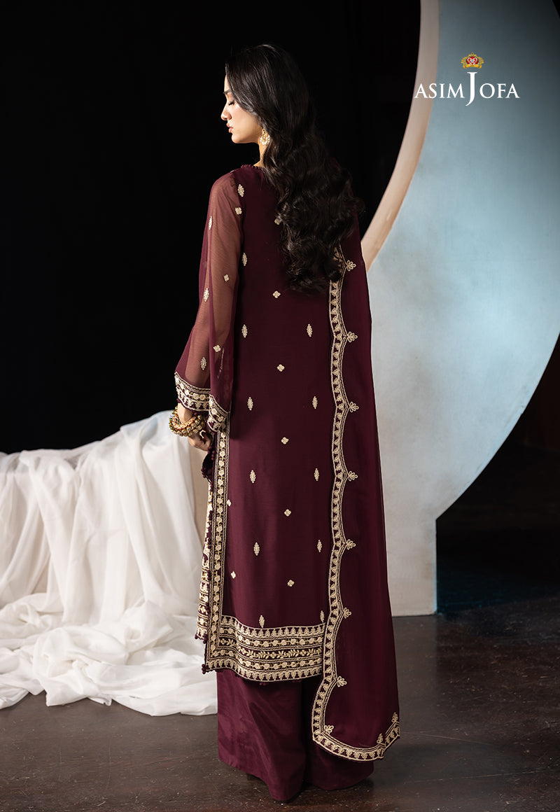 Asim Jofa | Festive Collection 25 | AJLLF-19 - Official Asim Jofa - Agha Fabrics UK
