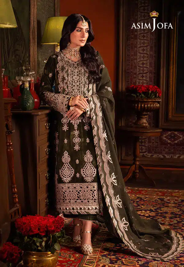 Asim Jofa | Makhmal Wedding Velvet 23 | AJMM-05 - Official Asim Jofa - Agha Fabrics UK