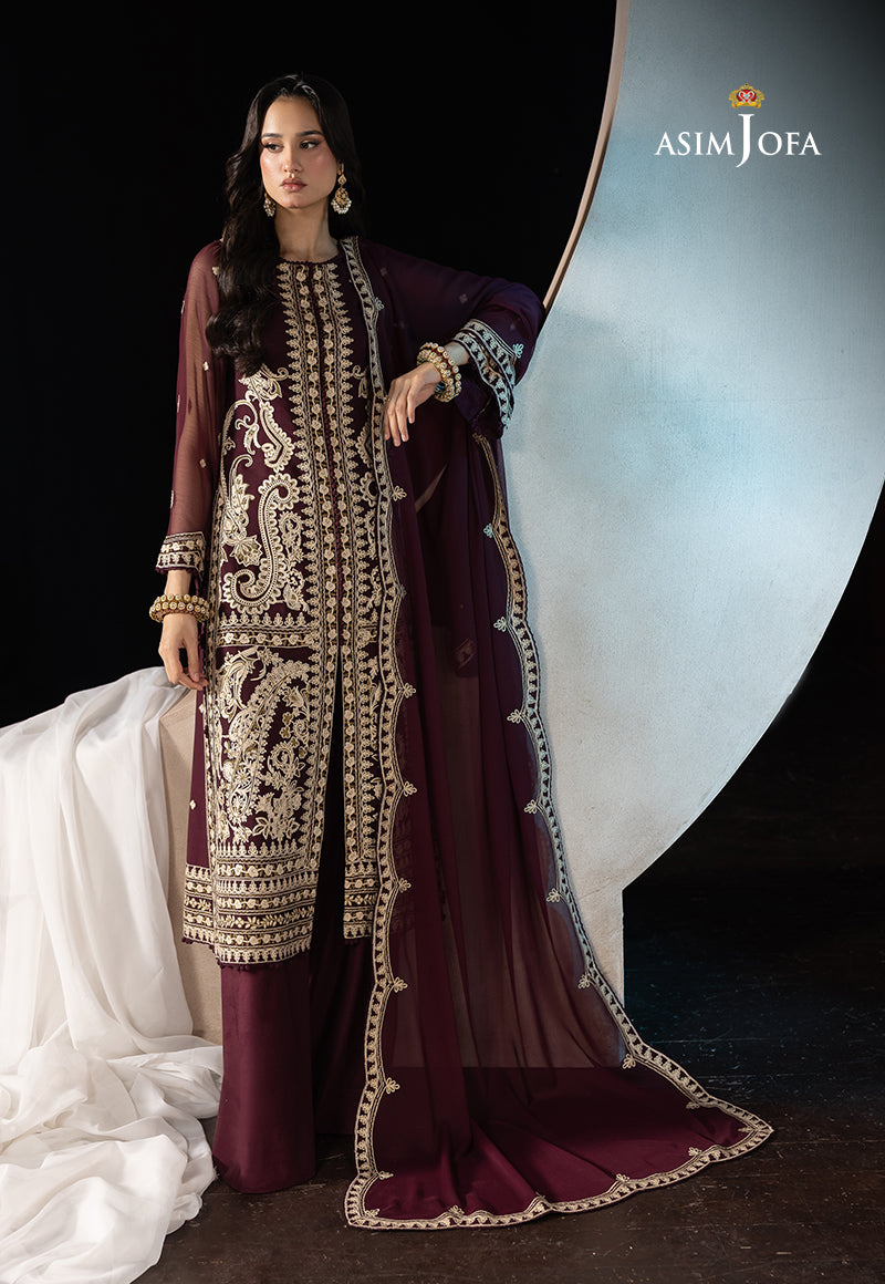 Asim Jofa | Festive Collection 25 | AJLLF-19 - Official Asim Jofa - Agha Fabrics UK