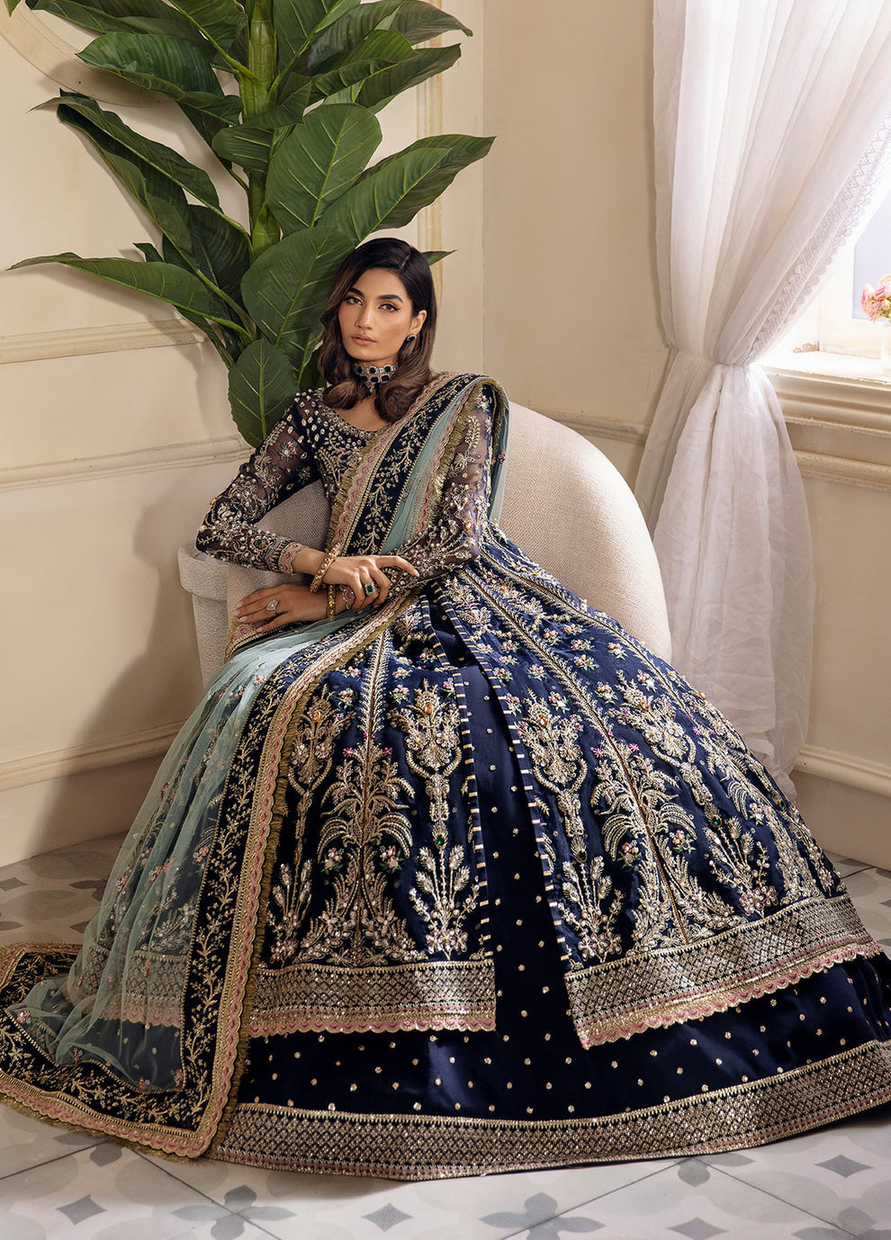 Gulaal | Wedding Formals | Shehnaz GL-WS-23V1-41 - Official Gulaal - Agha Fabrics UK