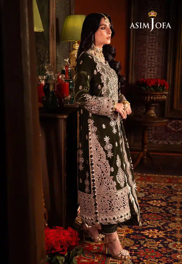 Asim Jofa | Makhmal Wedding Velvet 23 | AJMM-05 - Official Asim Jofa - Agha Fabrics UK
