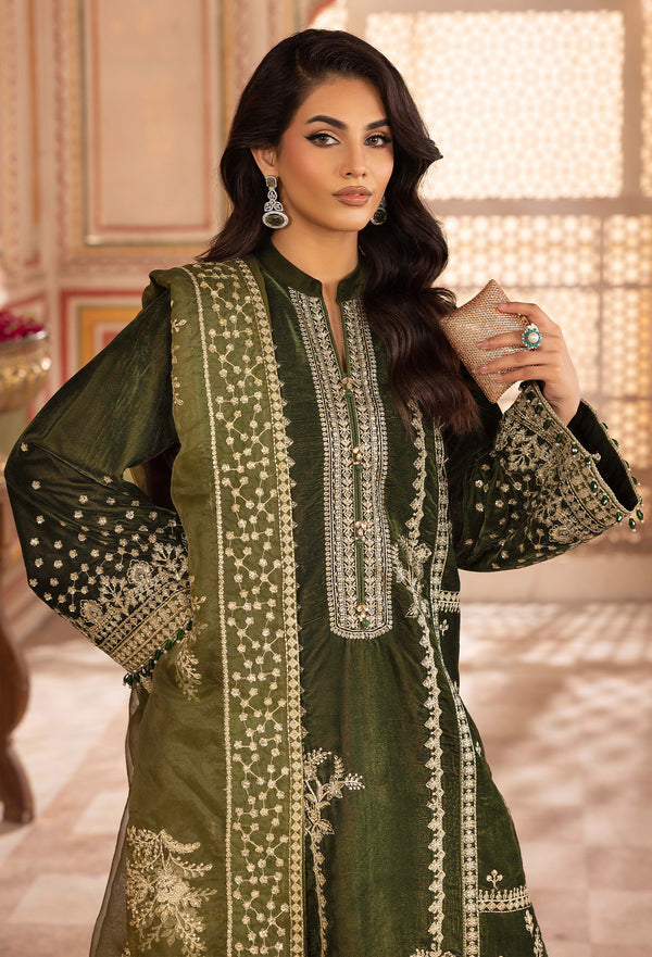 Adans Libas | Velvet 25 | 7524 V - Official Adans Libas - Agha Fabrics UK