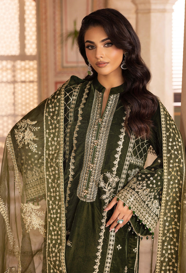 Adans Libas | Velvet 25 | 7524 V - Official Adans Libas - Agha Fabrics UK