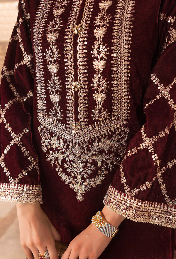 Adans Libas | Velvet 25 | 7528 V - Official Adans Libas - Agha Fabrics UK