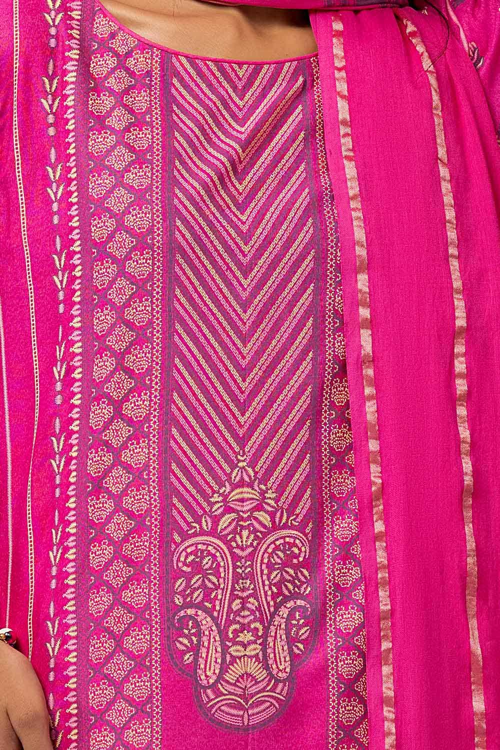 Gul Ahmed | Winter Collection 24 | Yarn Dyed Dupatta YD-42001 - Official Gul Ahmed - Agha Fabrics UK