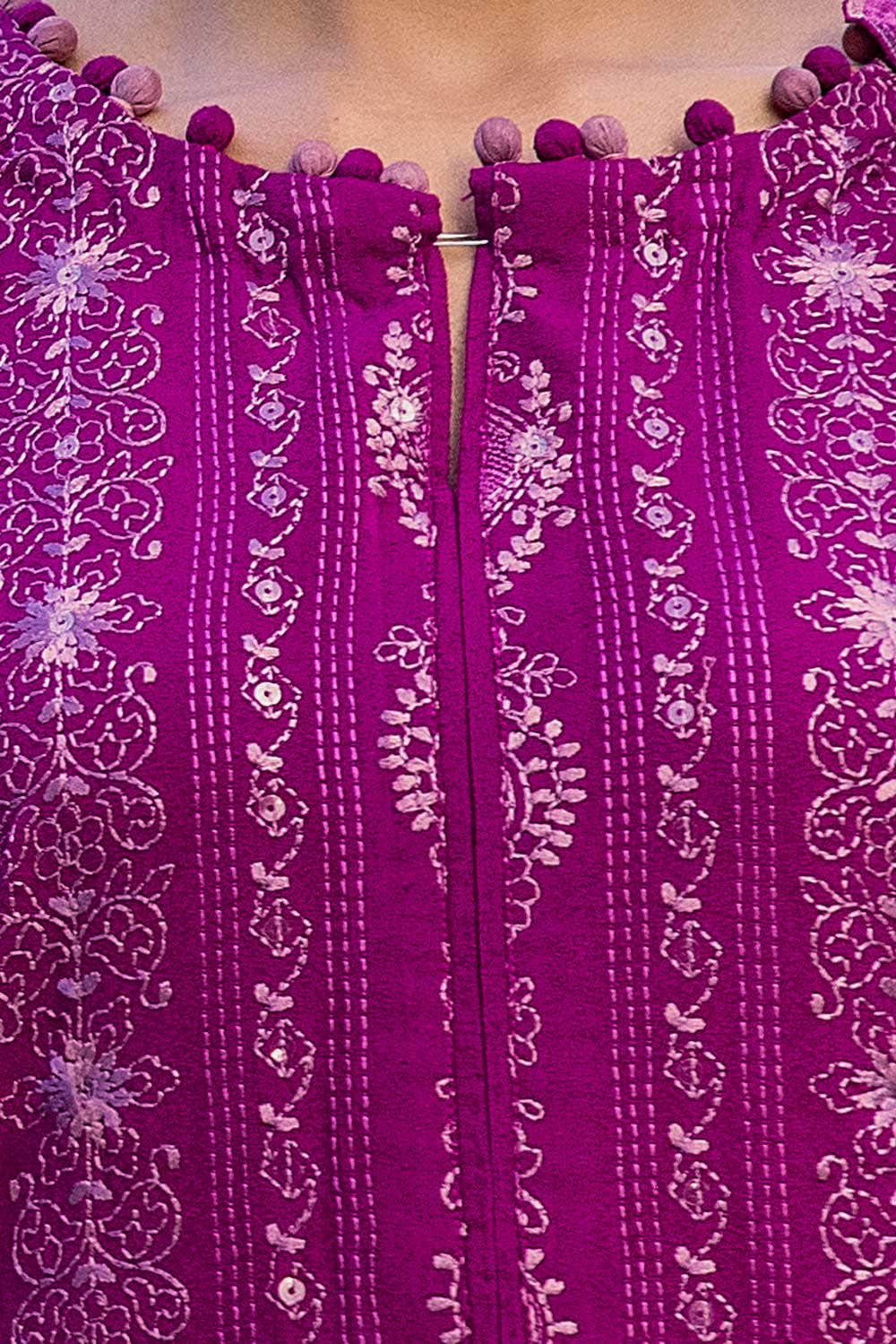 Gul Ahmed | Winter Collection 24 | Karandi Dupatta AY-42009 - Official Gul Ahmed - Agha Fabrics UK