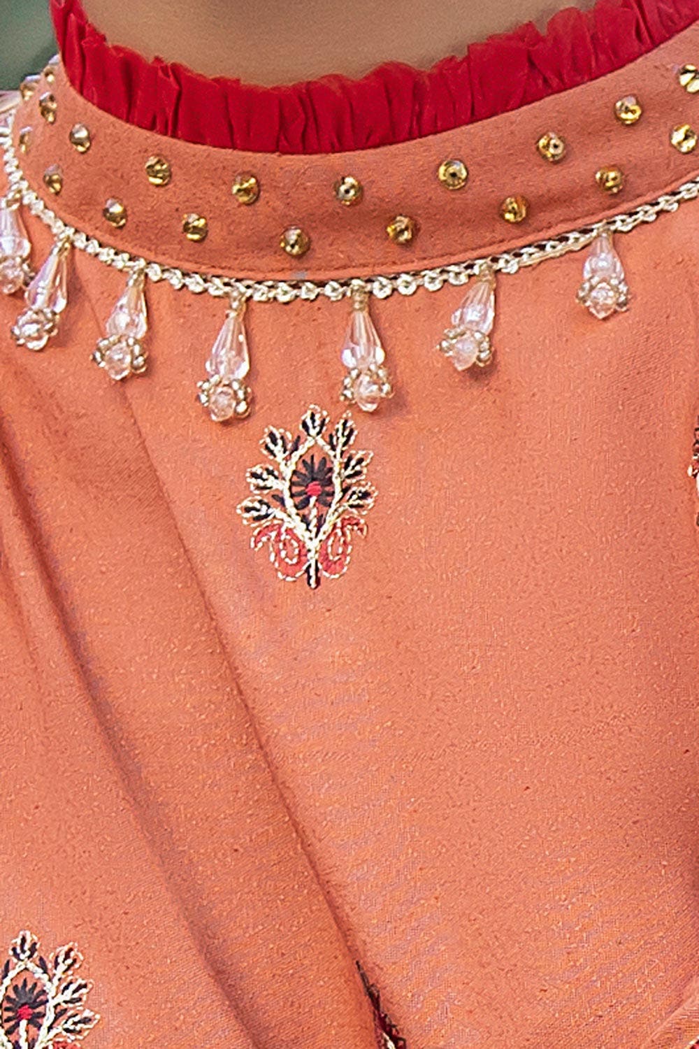 Gul Ahmed | Winter Collection 24 | Karandi Dupatta AY-42005 - Official Gul Ahmed - Agha Fabrics UK