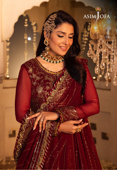 Asim Jofa | Shehnai Festive Collection | AJSH-16 - Official Asim Jofa - Agha Fabrics UK