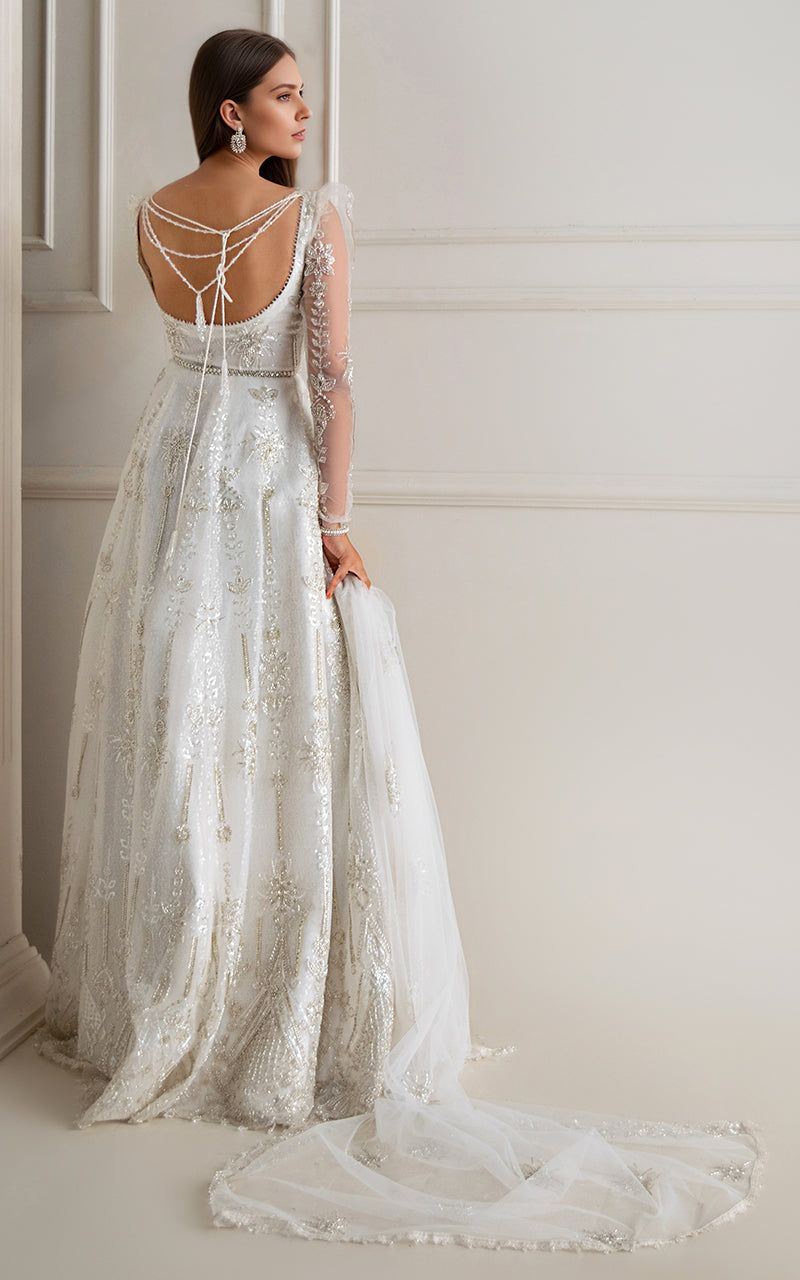 Threads and Motifs | Formal Dresses 25 | Net Embroidered Maxi