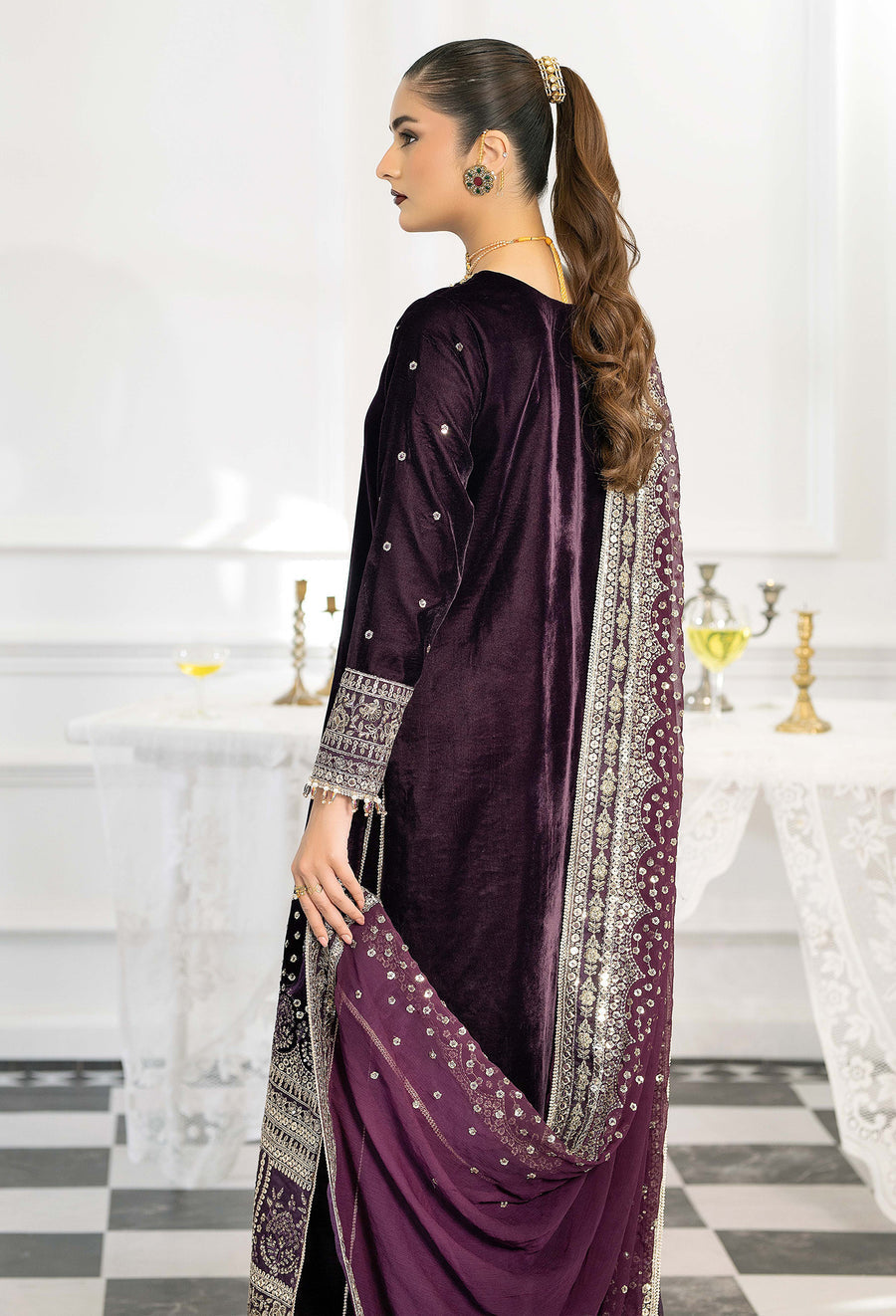 Adans Libas | Velvet 25 | VELVET 7780 - Official Adans Libas - Agha Fabrics UK